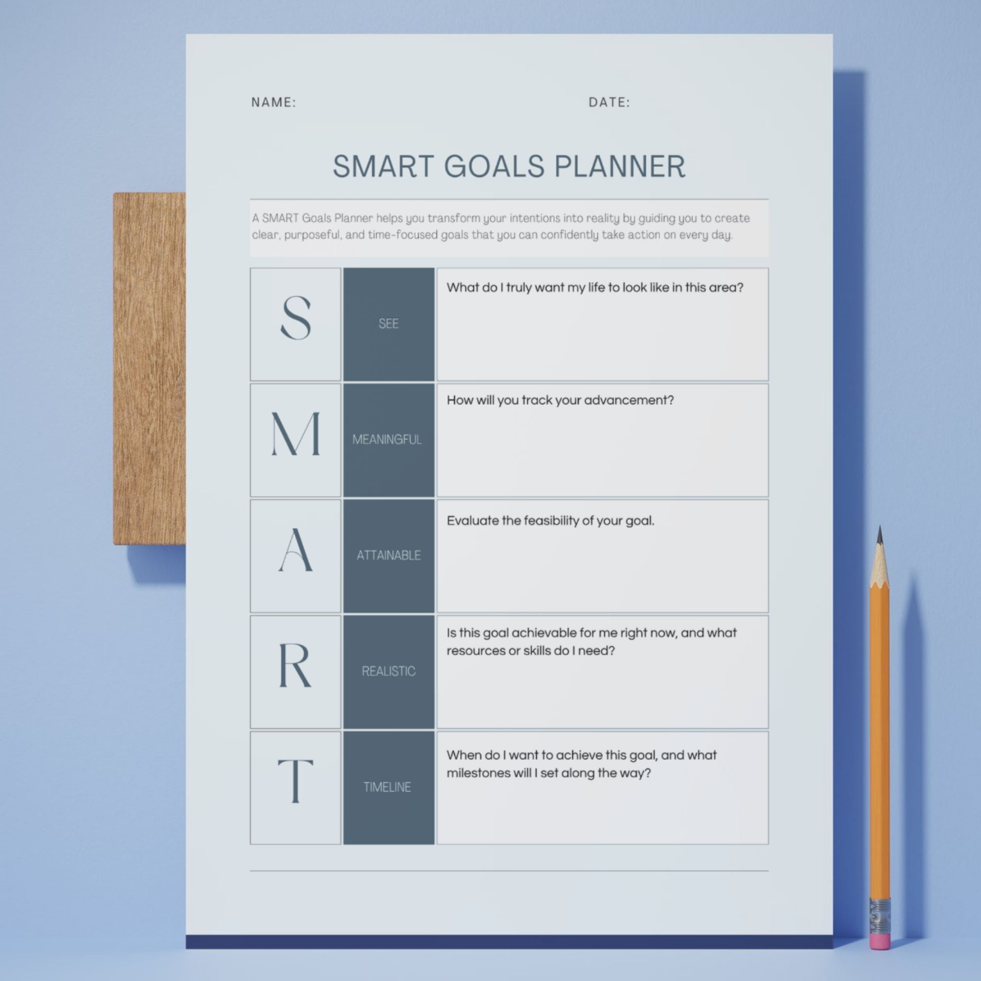 Smart Goals Planner
