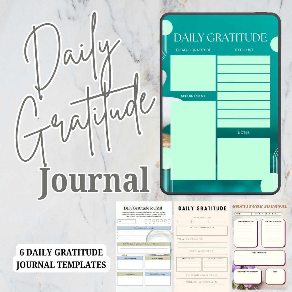 Daily Gratitude Journal