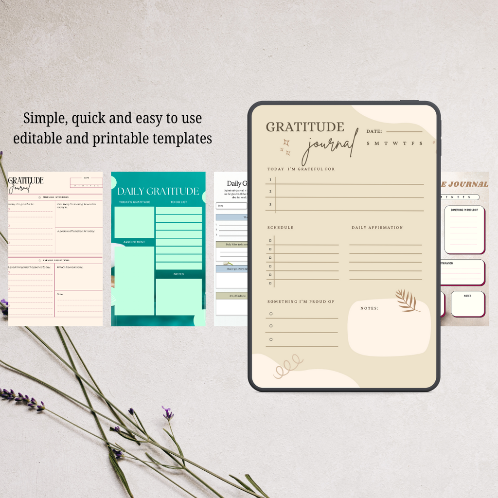 Daily Gratitude Journal