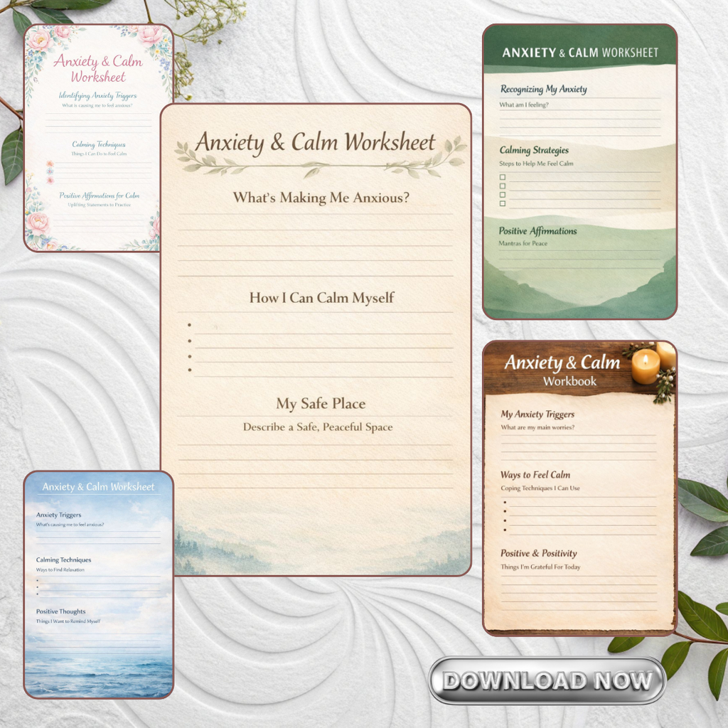 Anxiety Relief Workbook