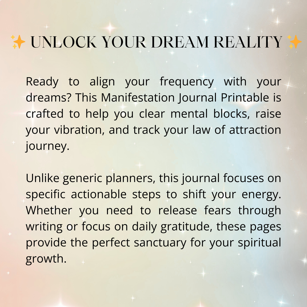 Law of Attraction Planner