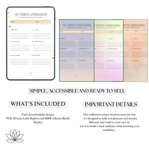 Claim It Daily: Positive Affirmations Journal