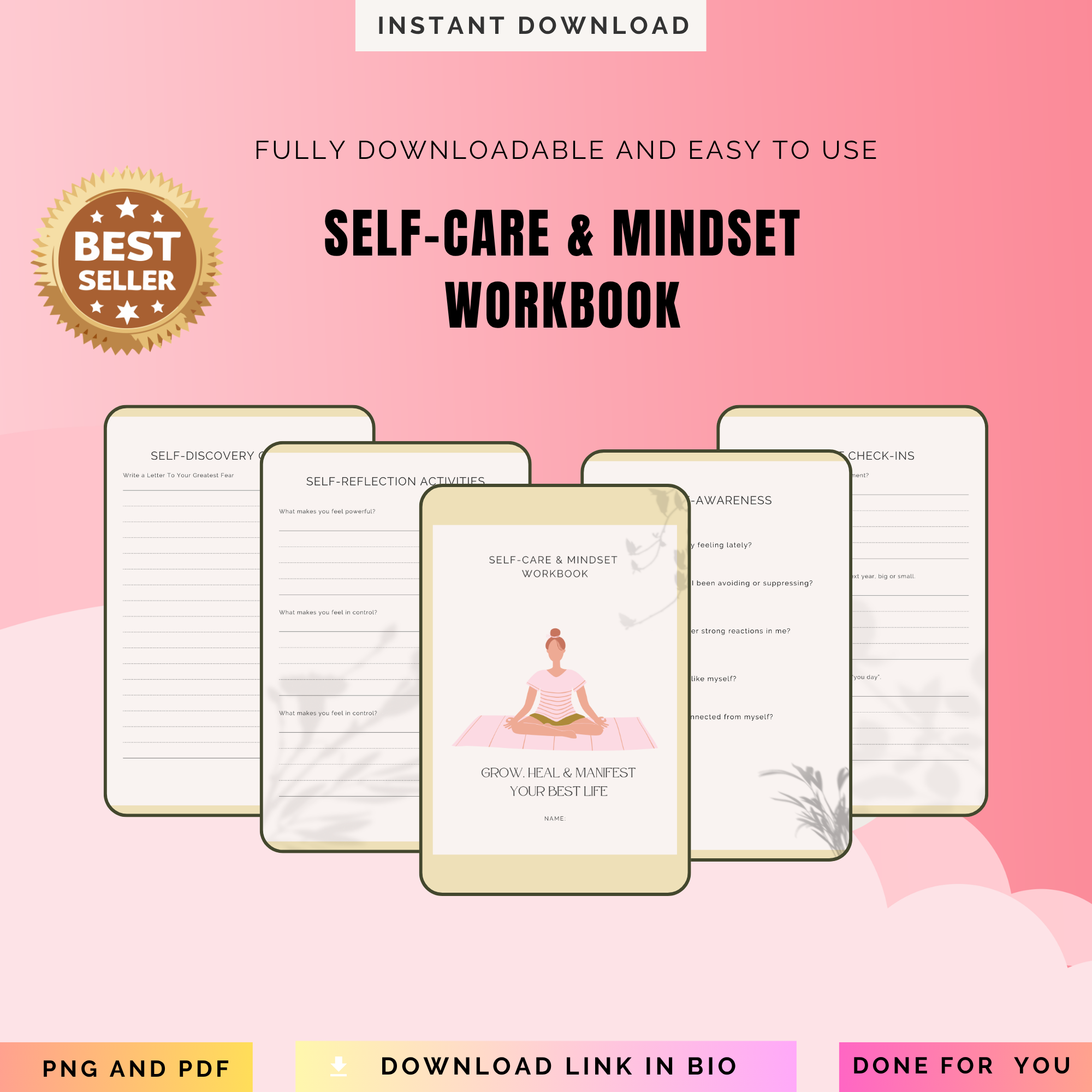 Self-Care & Mindset Workbook