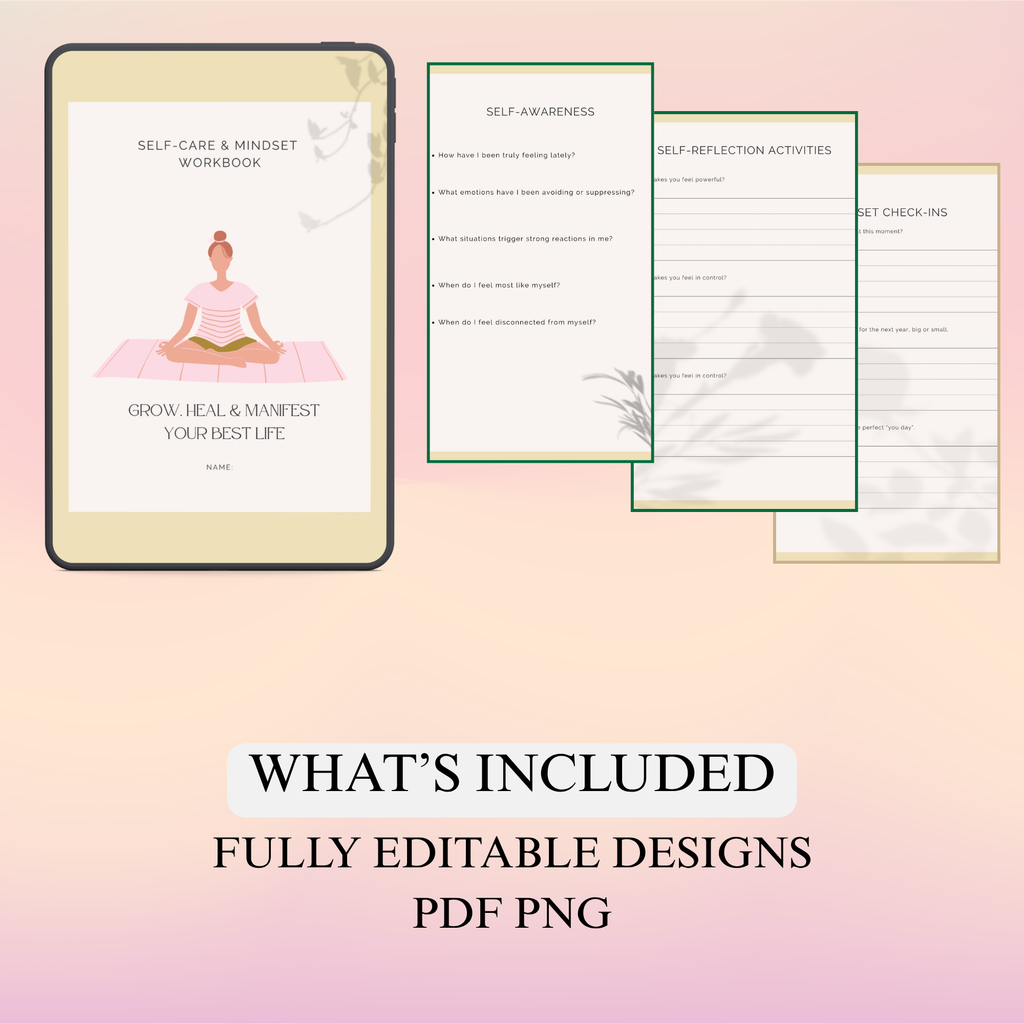 Self-Care & Mindset Workbook