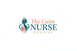 The Calm Nurse Designs - Refined Vibrant Logo
